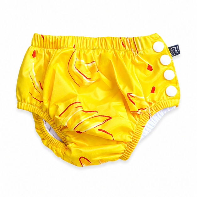 Honeysuckle - Swim Diaper - Banan-za!