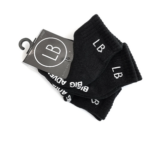 Little Bipsy - Black Sock 3-Pack|80297