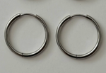 Minimal Hoops 2.0-22mm - Silver|218821