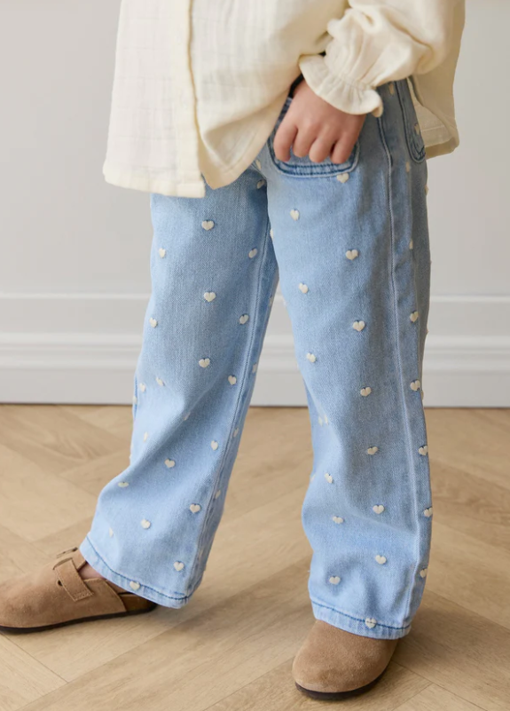 Jamie Kay - Yvette Pant - Petite Heart Denim|154966