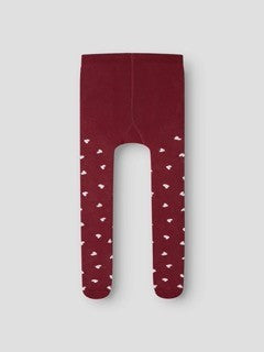 Name It - Footed Tights Hearts 2 Pack 4830|232061