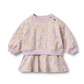 Wheat - Sweat Dress L/S Maggie Lavender Daisies|191183