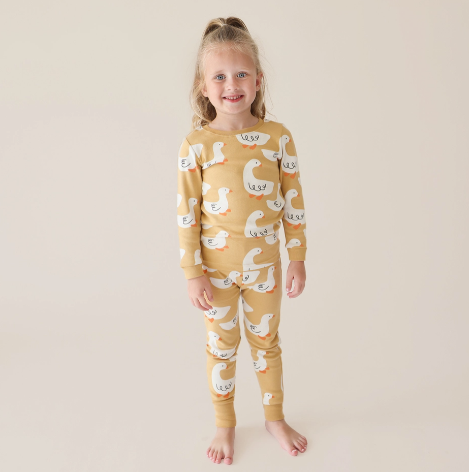 Parade - "My Jammies" Organic Kids PJ's Goose|164050