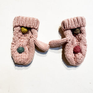 Pink Mittens 0-12M|168339