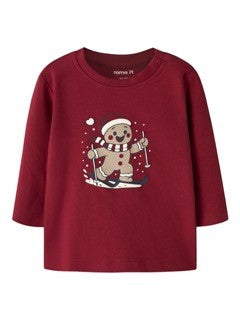 Name It - Long Sleeve Gingerbread Top 2902|230085