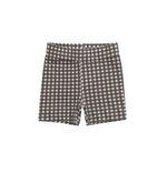 Jamie Kay - Organic Cotton Everyday Bike Short - Mini Gingham Bistre|153354