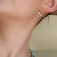 Rope Bow Studs - 18K PVD Gold Plating|186980