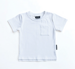 97 Design Co - Basic Pocket T-Shirt White|65717