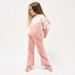 Miles The Label - Pink Two Toned Jogger Set|182460