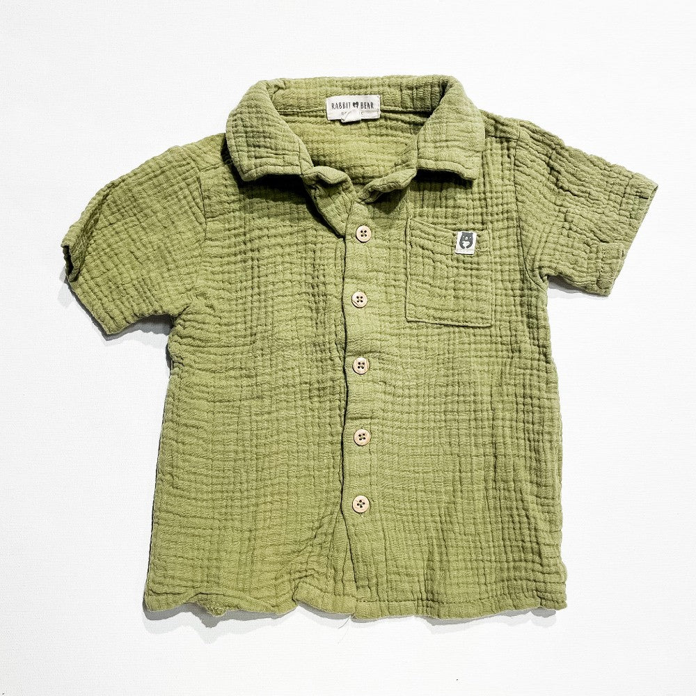 Rabbit + Bear Shirt 3Y|212480