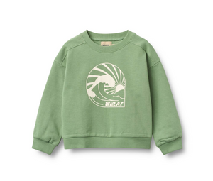 Wheat - Sweatshirt L/S Breeze Jade Green|191232