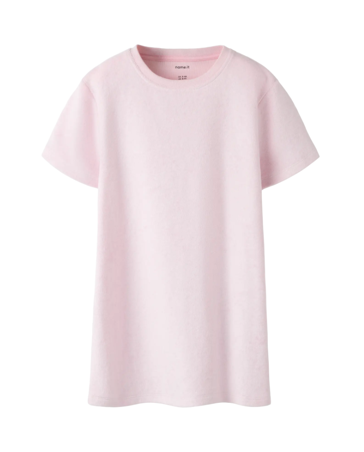 Name It - Pink Terry Dress|208163