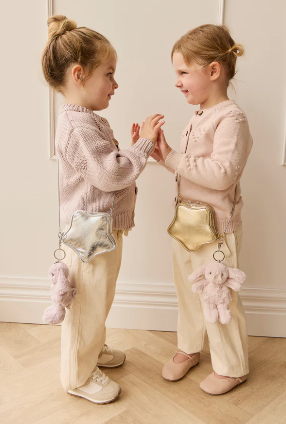 Jamie Kay -Snuggle Bunnies - Penelope Key Charm - Blush|136788