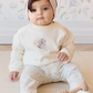 Jamie Kay - Organic Cotton Bobbie Sweatshirt - Parchment Lola|136600