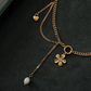 Willow Necklace - 18K PVD Gold Plating|176936