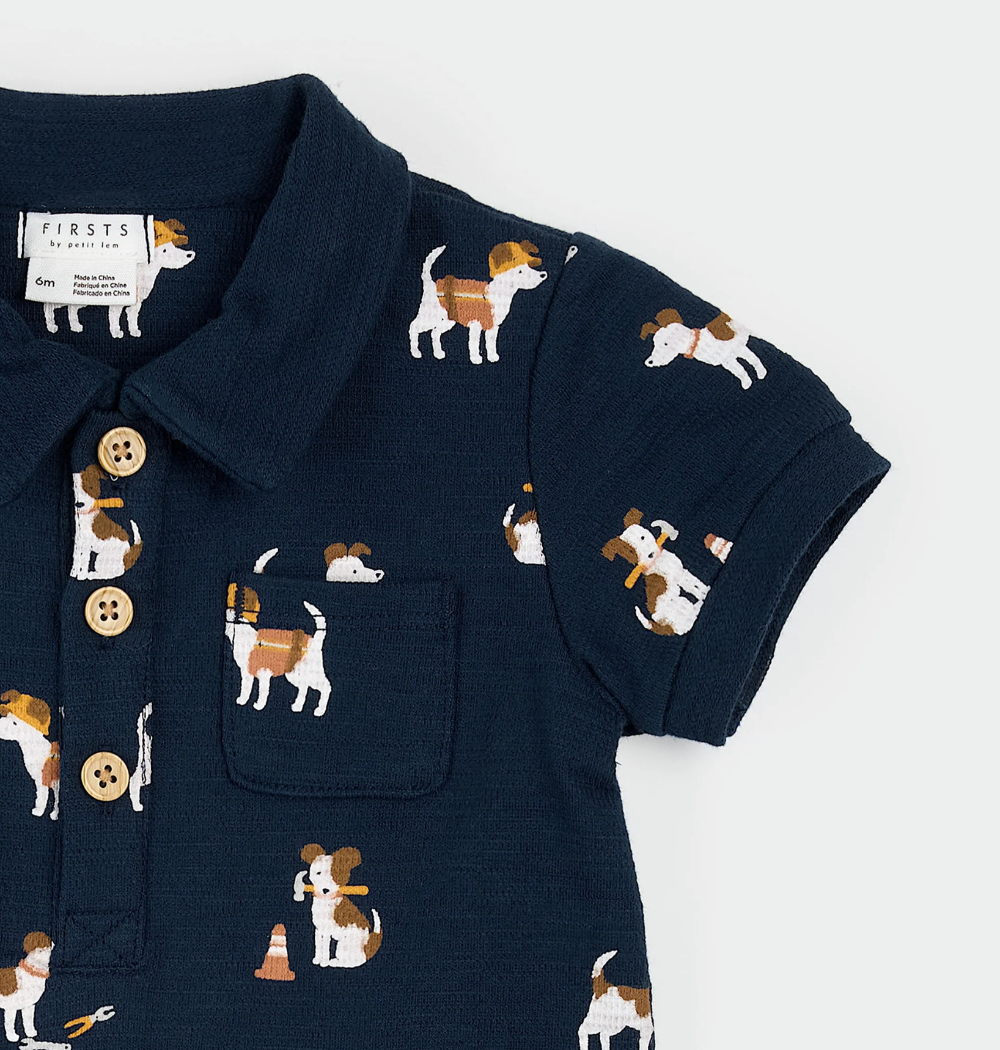 Petit Lem - Romper - Working Pups|187232