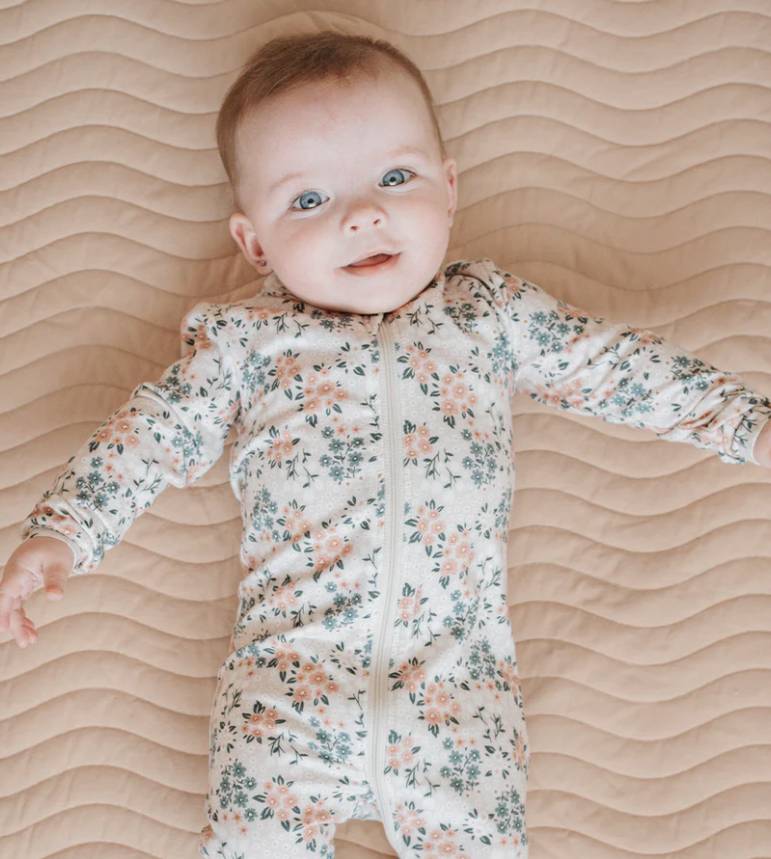 Petit Lem - Footed Sleeper - Wild Flowers|187072