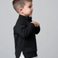 Little Bipsy - Quarter Zip Pullover - Black|177920