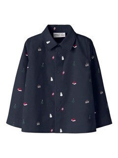 Name It - Christmas Collared Button Up 0645|230143