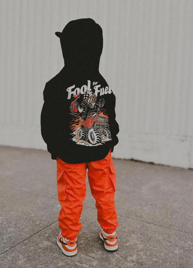 Little Trouble - Orange Cargos|178790