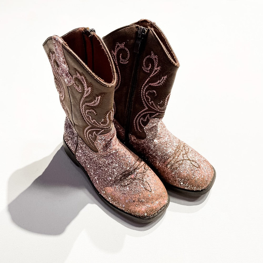 Glitter Cowboy Boots 11|224012