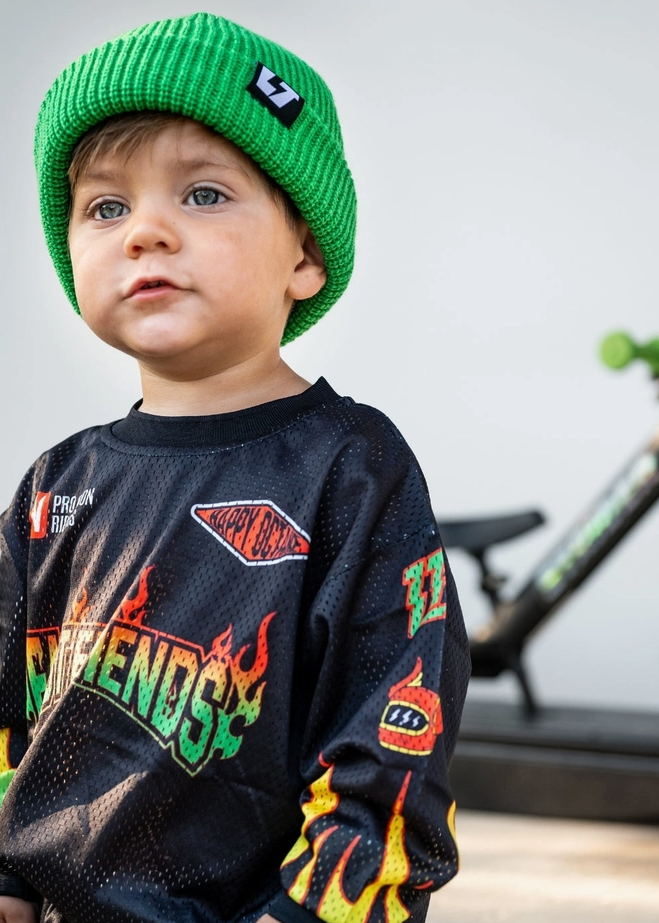 Little Trouble - Green Beanie|183142