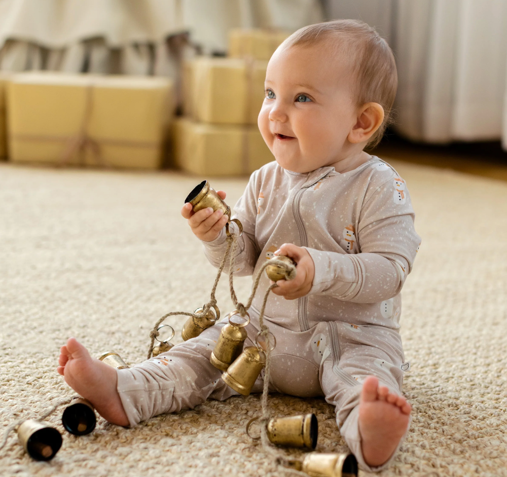 Roobear - Snowy Snowman Bamboo Sleeper|173338