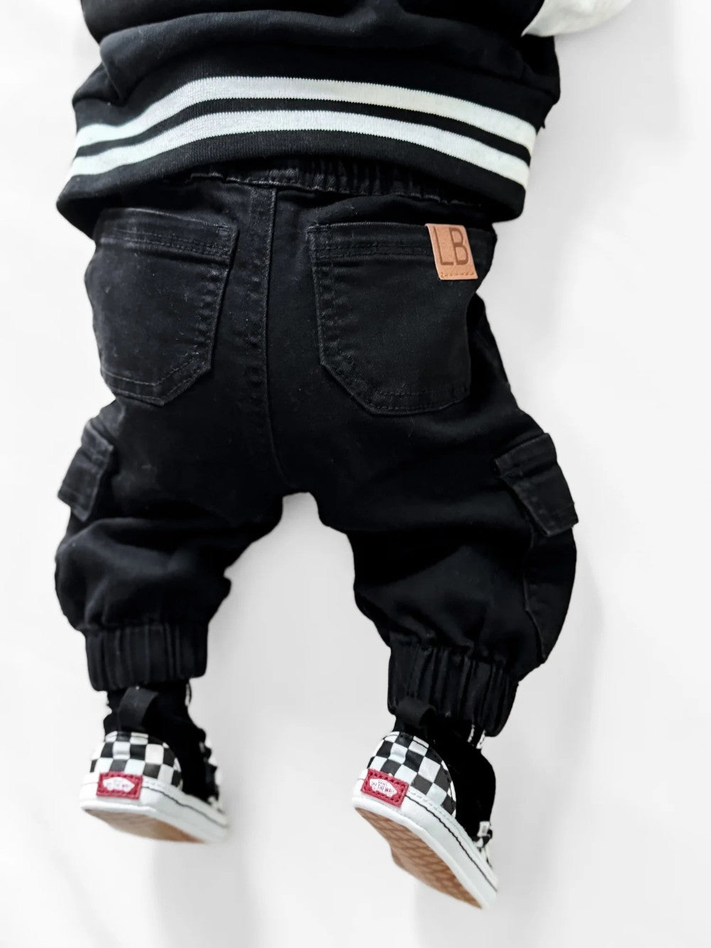 Little Bipsy - Cargo Denim Jogger - Black Wash|107967