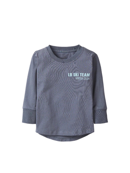 Little Bipsy - Long Sleeve Ski Team Tee - Smoke|113641