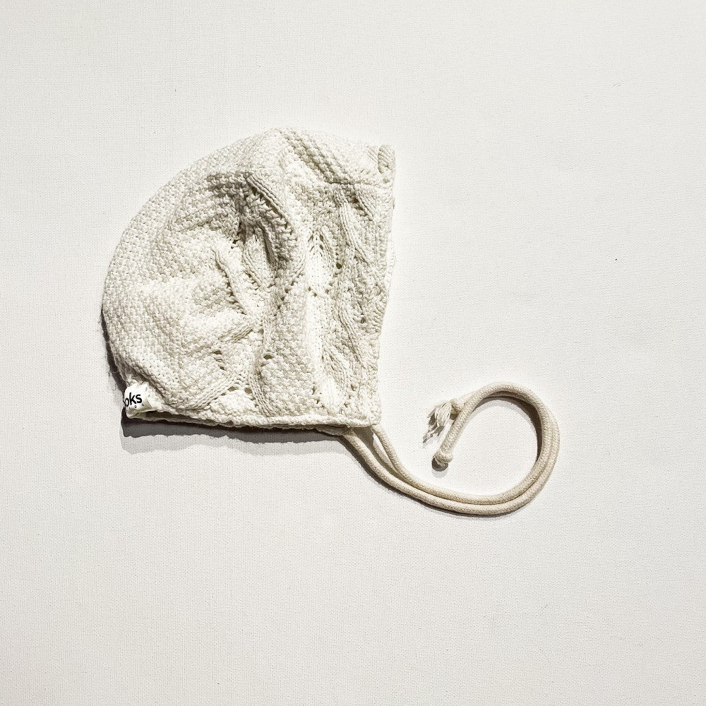 Nooks Lined Knit Bonnet 3-12M|216371
