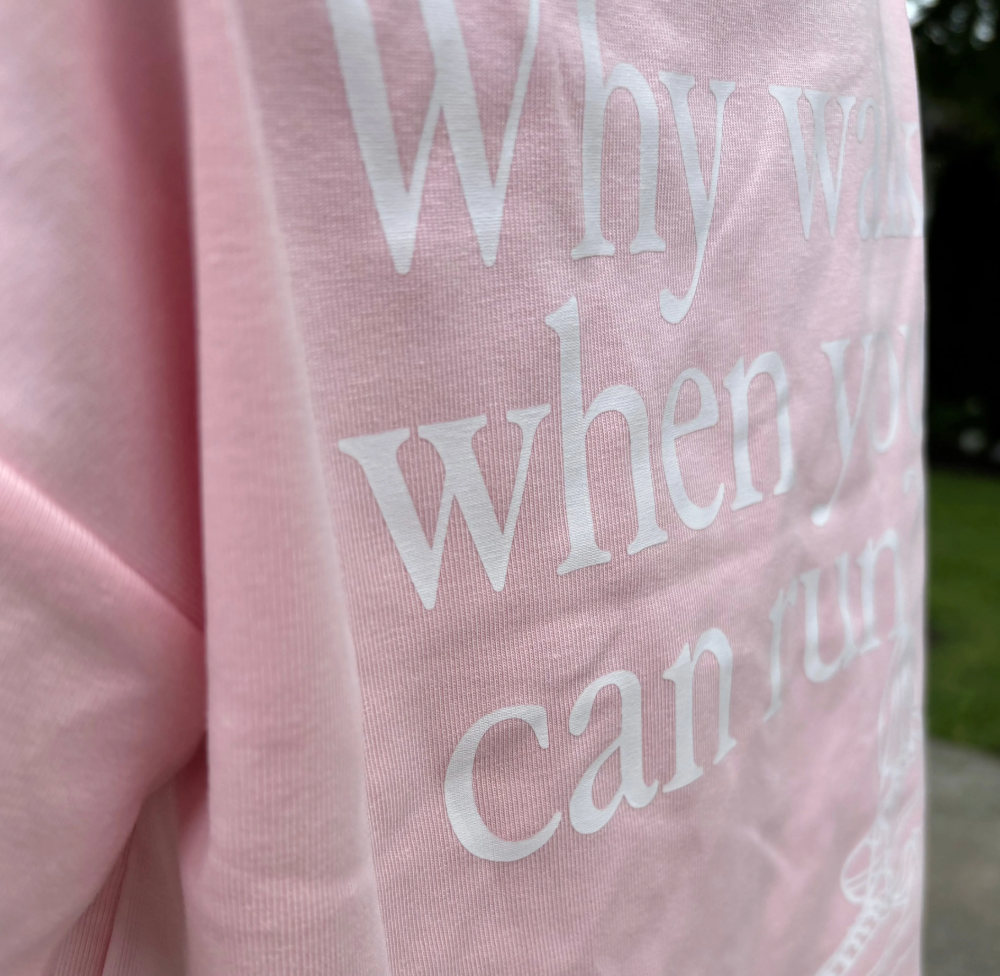 Roobear - Track & Field - Organic Cotton Pink Tee|149337