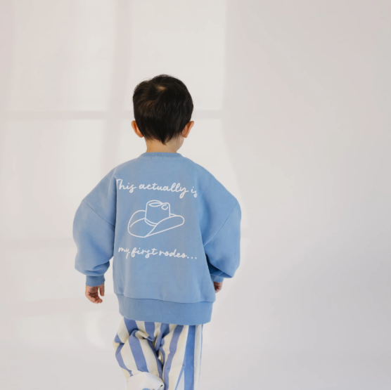 Roobear - First Rodeo Fleece-lined Crewneck|163068