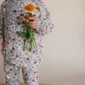 Roobear - Fall Floral Bamboo Two-Piece PJs|108376