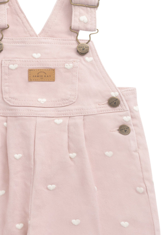Blair Overall - Petite Heart Peach|155002