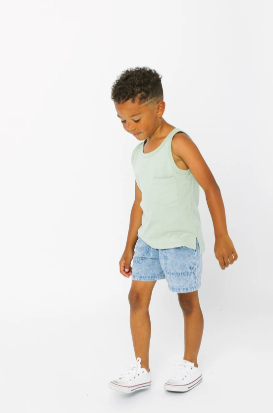 Little Bipsy - Boy's Chambray Short|103998