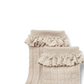 Wheat - 2 pk Wool Lace Socks Nora dry rose|164445