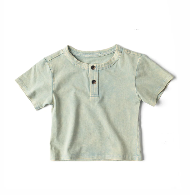 Little Bipsy - Jersey Henley Tee|104022