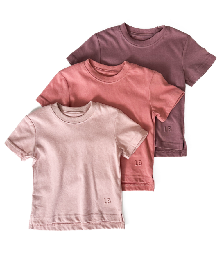 Little Bipsy - Elevated Tee Mauve|104598