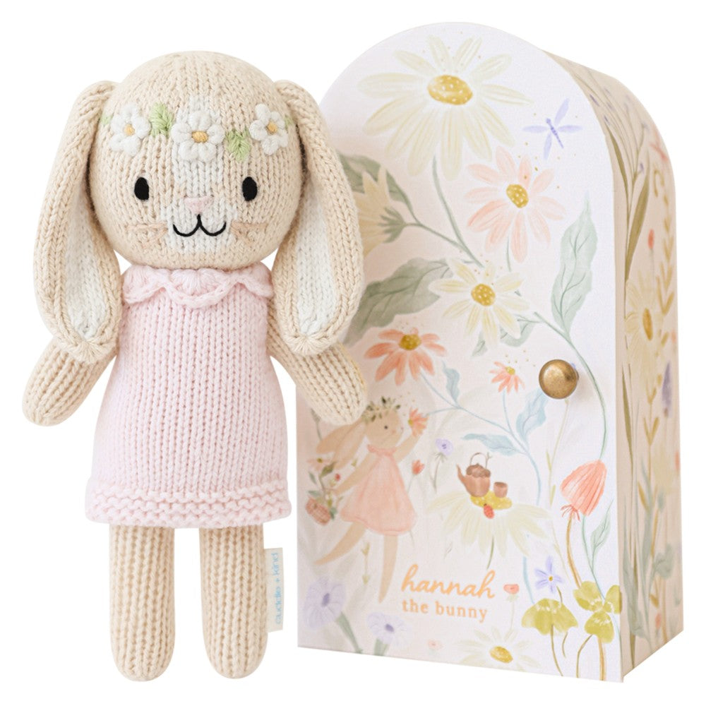 Cuddle & Kind - Tiny Hannah the Bunny (blush), Give 10 Meals|155948