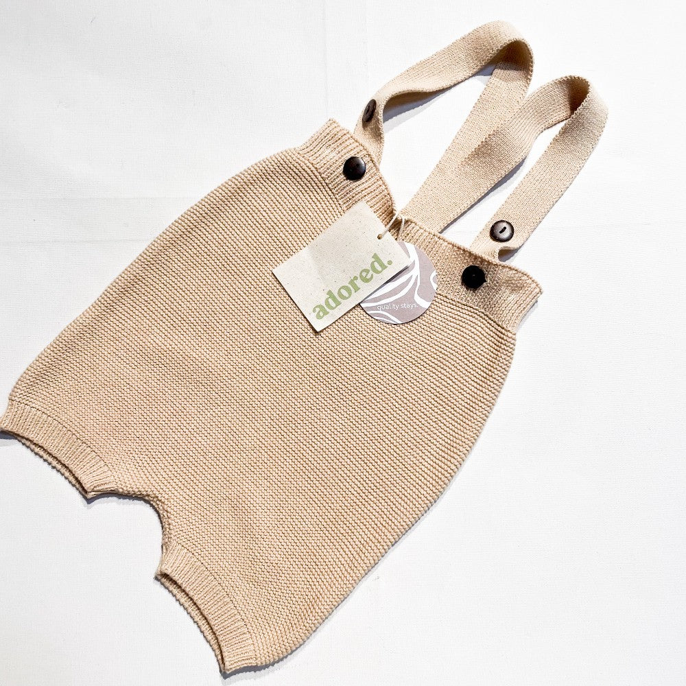 Adored Knit Overalls 18-24M Reg $38|134230