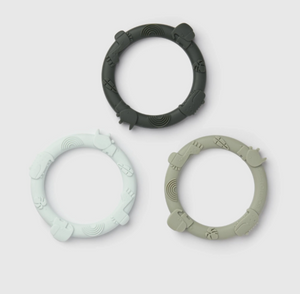 Loulou Lollipop - Wild Teething Ring Set|212304
