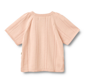 Wheat -  Knit Pullover S/S Vilna Powder|197181