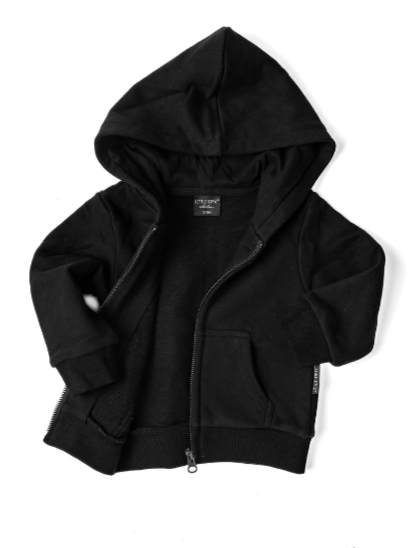 Little Bipsy - Classic Zip Hoodie - Black|164214