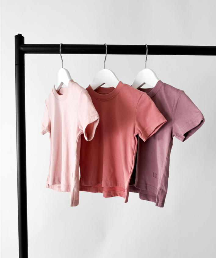 Little Bipsy - Elevated Tee Mauve|104601