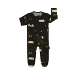Belan.J - Footed Zipper Sleeper - Night Camp|199350