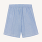 Creamie - Woven Stripe Shorts Blue Lustre|193988