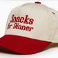 Snacks For Dinner- Red/Beige|141791