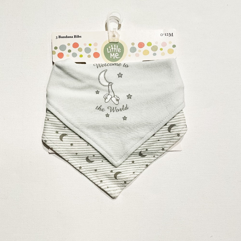 Little Me Bib Set 0-12M|206121