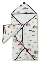 Loulou Lollipop - Muslin Hooded Towel Set - Happy Trucks|136273