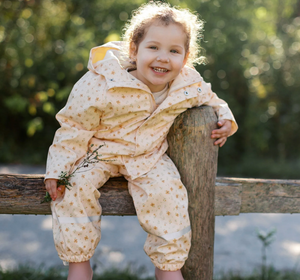 Roobear - Fleece-Lined One-Piece Suit Gingham|173370